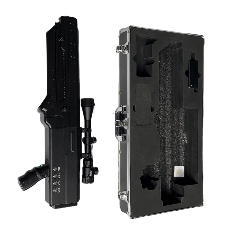  鼎湖手持便携式枪型低空防御反制四通道A型