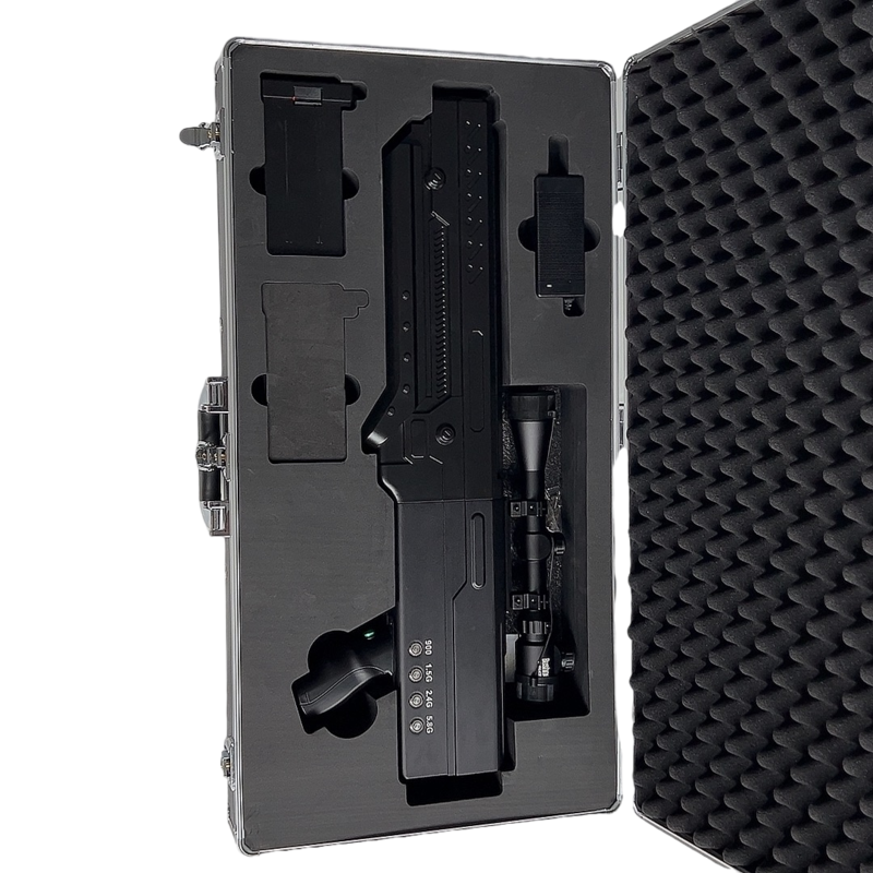  鼎湖手持便携式枪型低空防御反制四通道B型